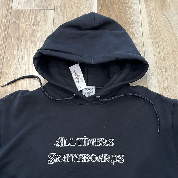 Alltimers black engraved hoodie - Picture 2 of 4
